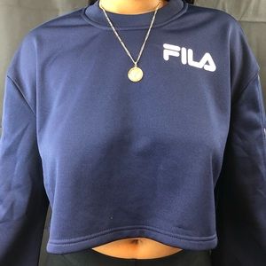 FILA BUTTON CROP